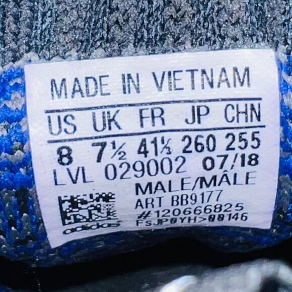 Adidas NMD TS1 Primeknit 'Carbon Energy Ink' BB9177 Men's 8 - Picture 10 of 11